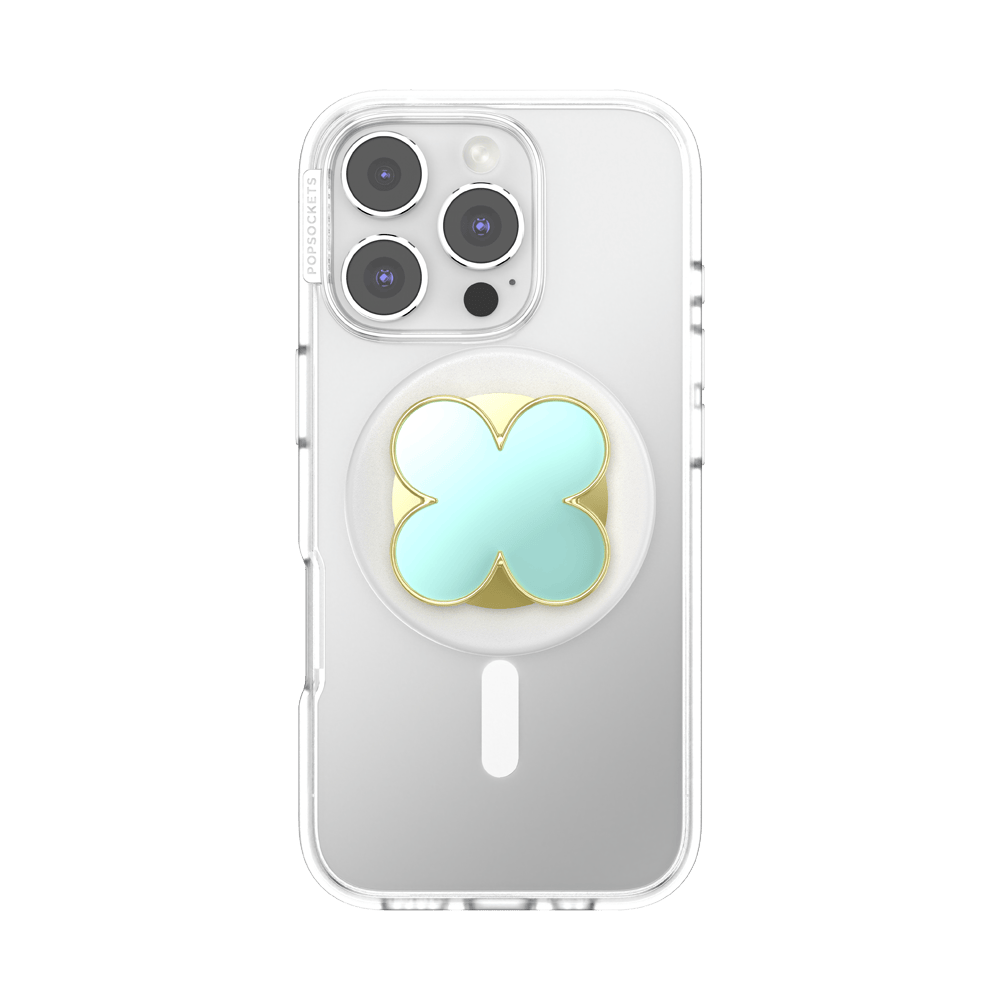 Enamel Clover Mint — MagSafe PopGrip - US 04153