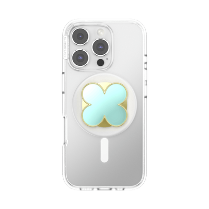 Enamel Clover Mint — MagSafe PopGrip - US 04153