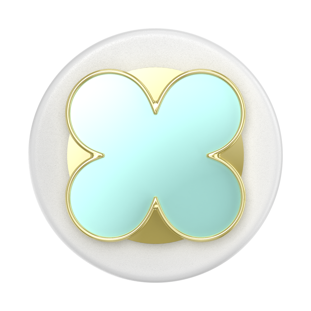 Enamel Clover Mint — MagSafe PopGrip - US 04153