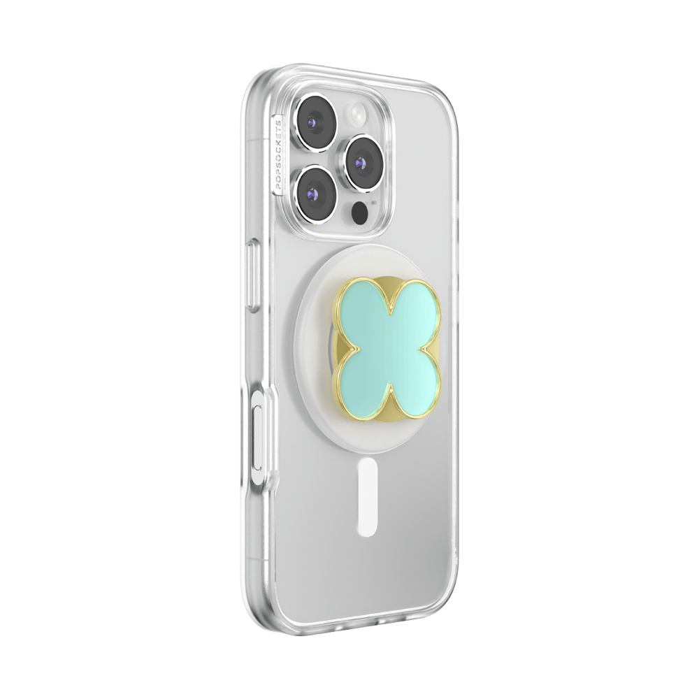 Enamel Clover Mint — MagSafe PopGrip - US 58888