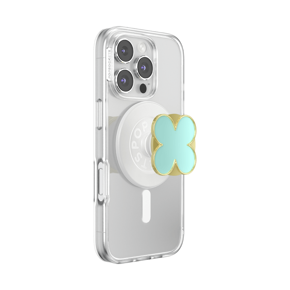 Enamel Clover Mint — MagSafe PopGrip - US 04153