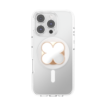 Enamel Clover Rose Gold — MagSafe PopGrip - US 69930