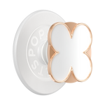 Enamel Clover Rose Gold — MagSafe PopGrip - US 69930