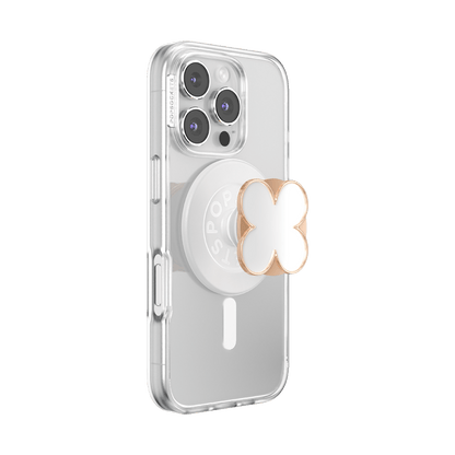 Enamel Clover Rose Gold — MagSafe PopGrip - US 10720