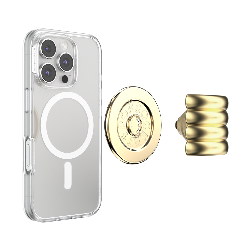 Enamel Puffy Stack Gold —  MagSafe PopGrip - US 22906
