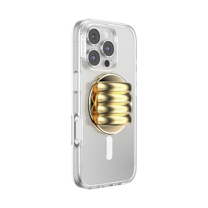 Enamel Puffy Stack Gold —  MagSafe PopGrip - US 18174