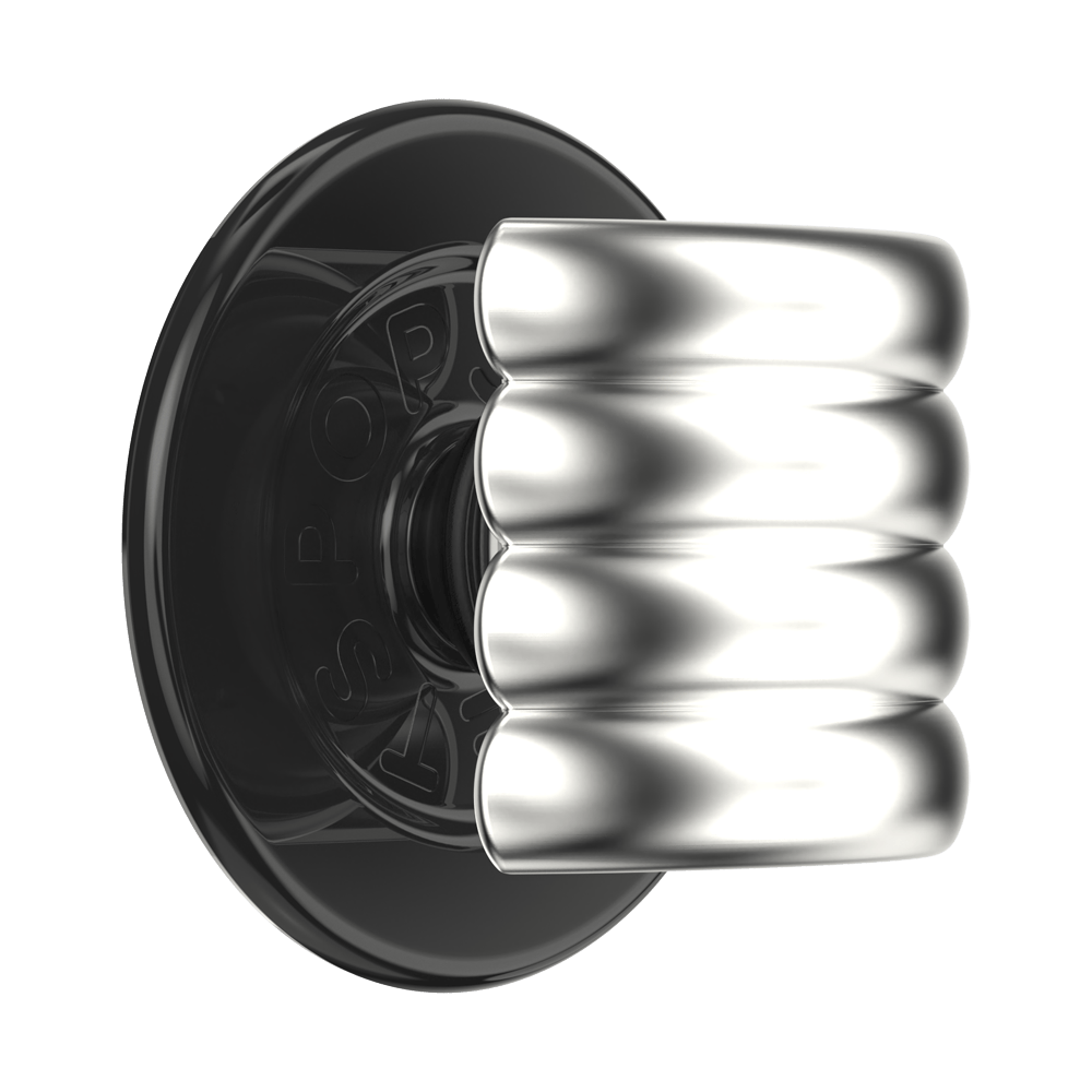 Enamel Puffy Stack Silver —  MagSafe PopGrip - US 83374