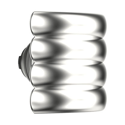 Enamel Puffy Stack Silver —  MagSafe PopGrip - US 48007
