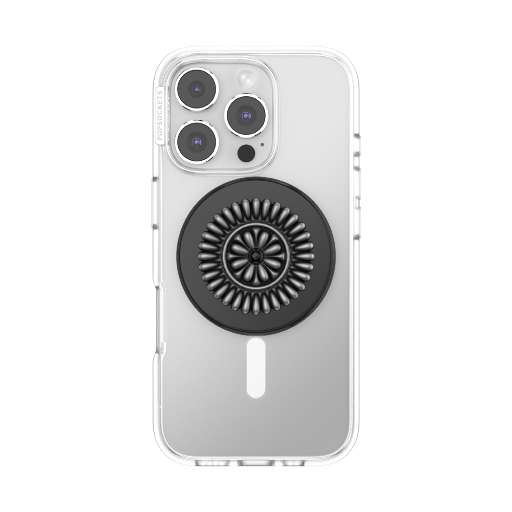 Enamel Stamped Black —  MagSafe PopGrip - US 30671