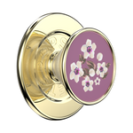 Enamel Floral Mauve — MagSafe PopGrip - US 24236