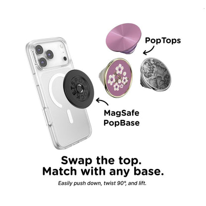 Enamel Floral Mauve — PopTop - US 17017