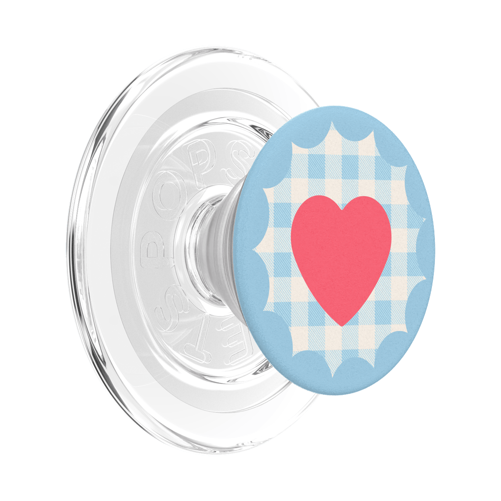 Gingham Heart —  MagSafe PopGrip - US 81866