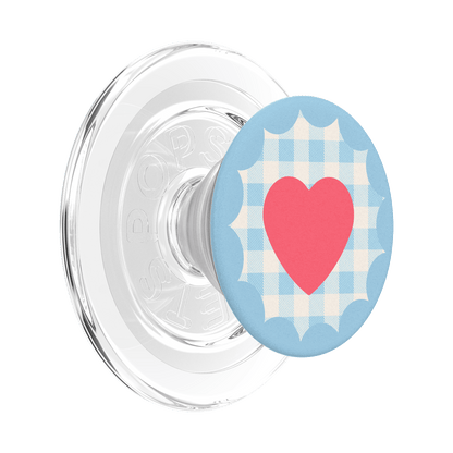 Gingham Heart —  MagSafe PopGrip - US 17148