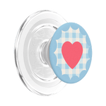 Gingham Heart —  MagSafe PopGrip - US 37826