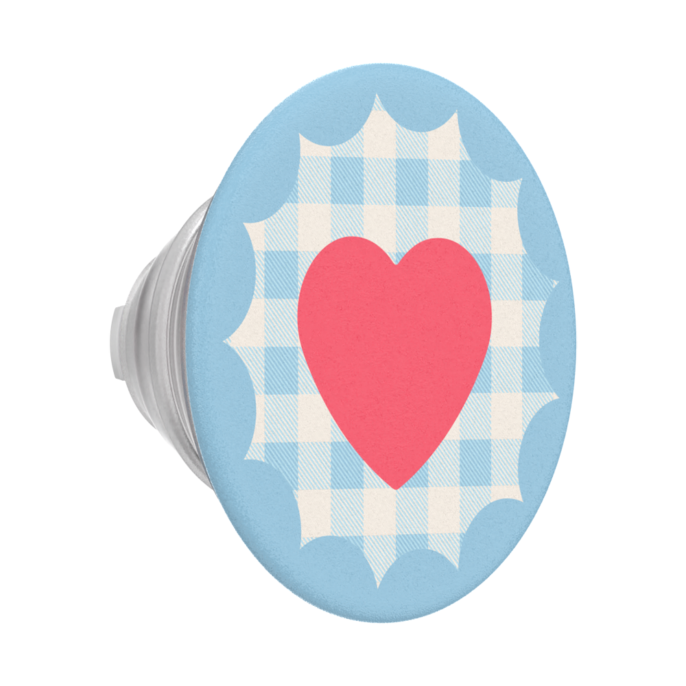Gingham Heart —  MagSafe PopGrip - US 17148