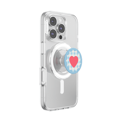Gingham Heart —  MagSafe PopGrip - US 81866