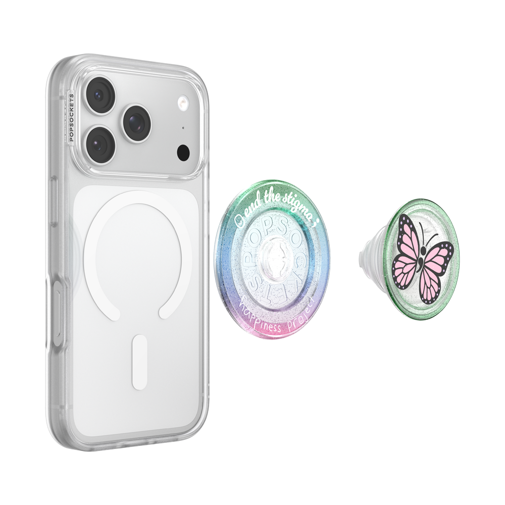 Glitter Yourself Time — MagSafe PopGrip - US 21838