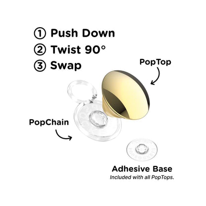 Enamel Golden Bauble — PopTop - US 11137