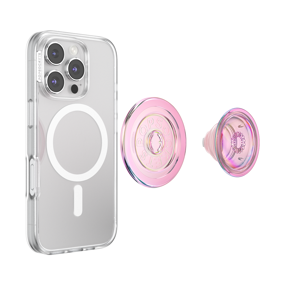 Iridescent Blush Pink — MagSafe PopGrip - US 04469