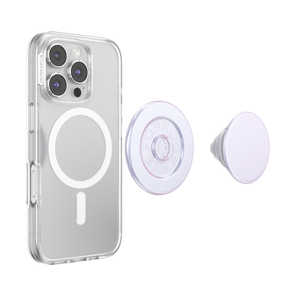 Iridescent White — MagSafe PopGrip - US 04132