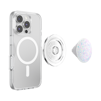 Iridescent Confetti White — MagSafe PopGrip - US 17718