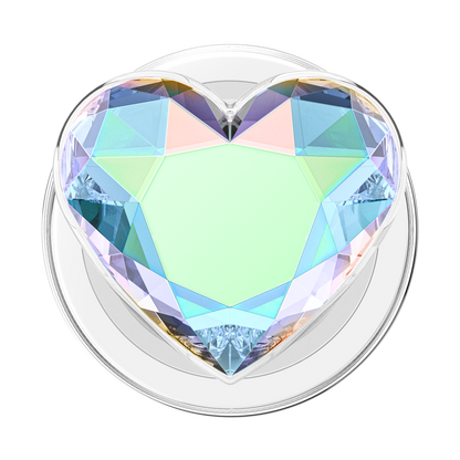 Iridescent Crystal Heart — MagSafe PopGrip - US 20446