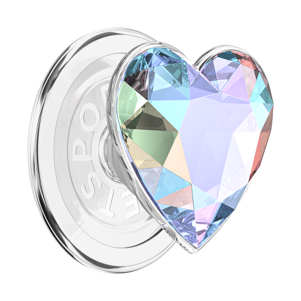 Iridescent Crystal Heart — MagSafe PopGrip - US 20446
