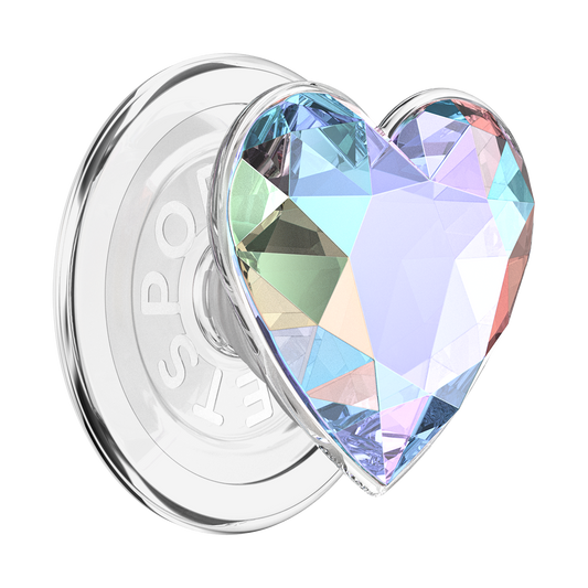 Iridescent Crystal Heart — MagSafe PopGrip - US 20446