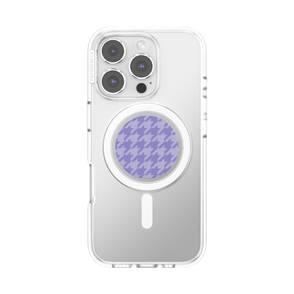 Lilac Houndstooth — MagSafe PopGrip - US 02595