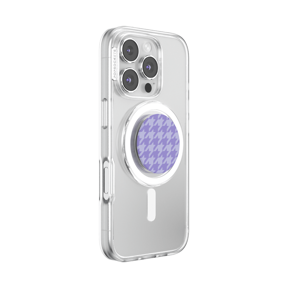 Lilac Houndstooth — MagSafe PopGrip - US 71156