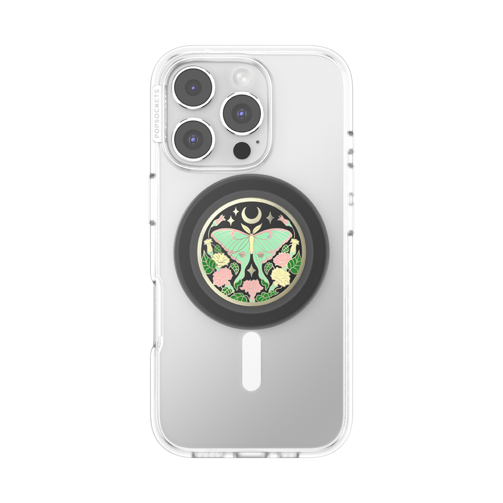Enamel Luna Moth — MagSafe PopGrip - US 52503