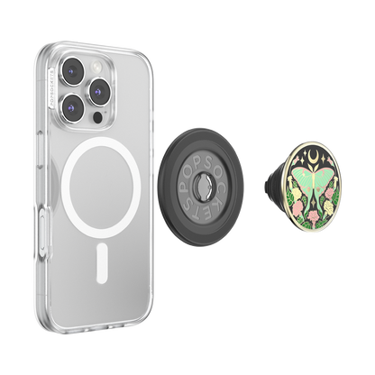 Enamel Luna Moth — MagSafe PopGrip - US 10050