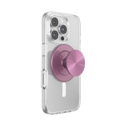 Aluminum Mauve Radial — MagSafe PopGrip - US 94204