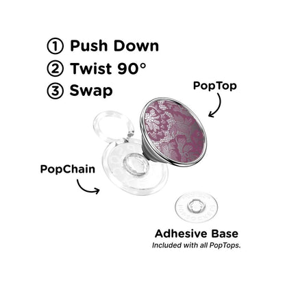 Enamel Mauve Veil — PopTop - US 66462