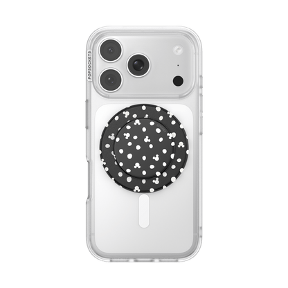 Mickey Polka Dot Black — MagSafe PopGrip - US 78067