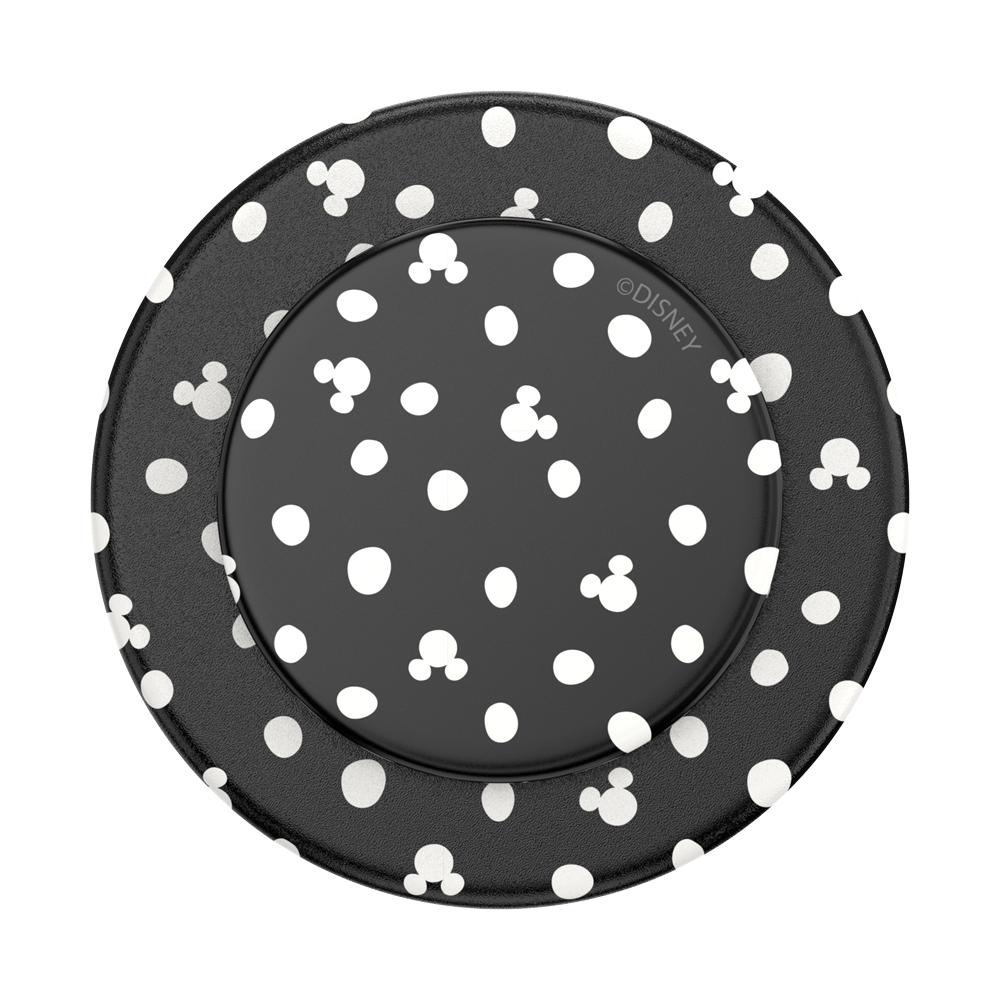 Mickey Polka Dot Black — MagSafe PopGrip - US 78067