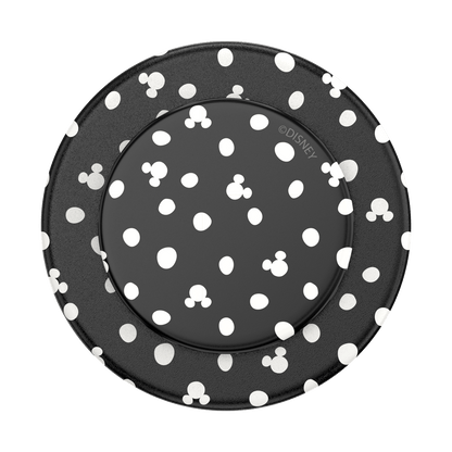 Mickey Polka Dot Black — MagSafe PopGrip - US 91886