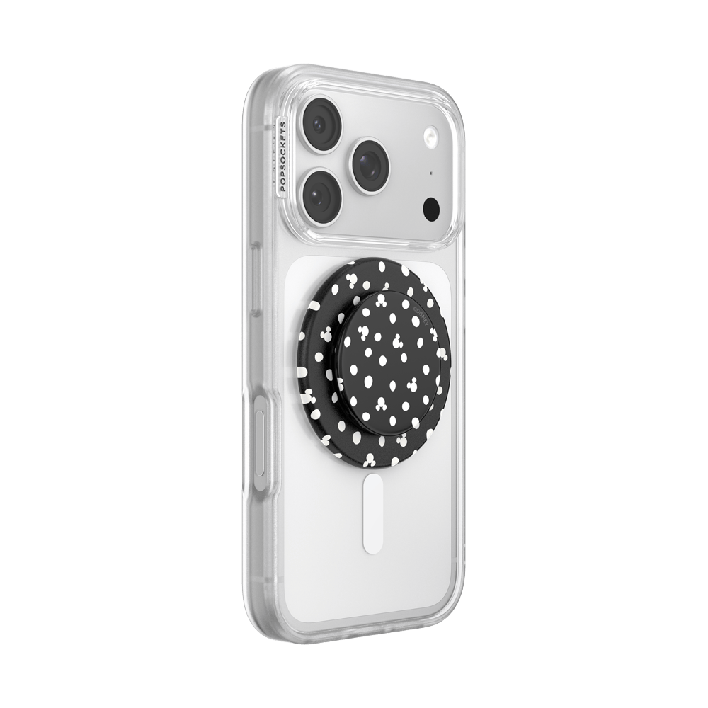 Mickey Polka Dot Black — MagSafe PopGrip - US 32105