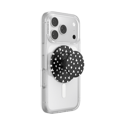 Mickey Polka Dot Black — MagSafe PopGrip - US 06947