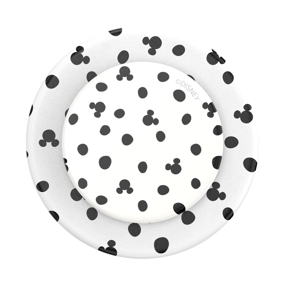 Mickey Polka Dot White — MagSafe PopGrip - US 23745