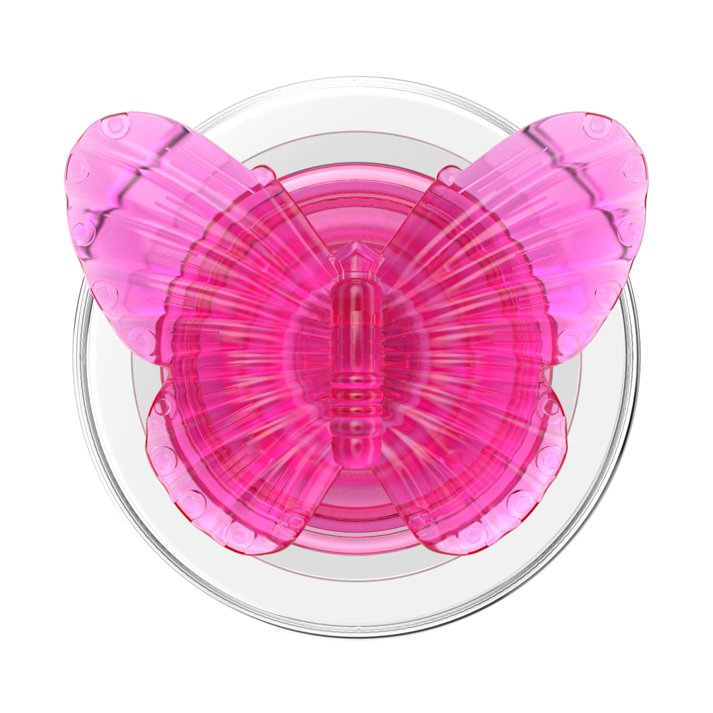 Molded Butterfly Magenta — MagSafe PopGrip - US 51445