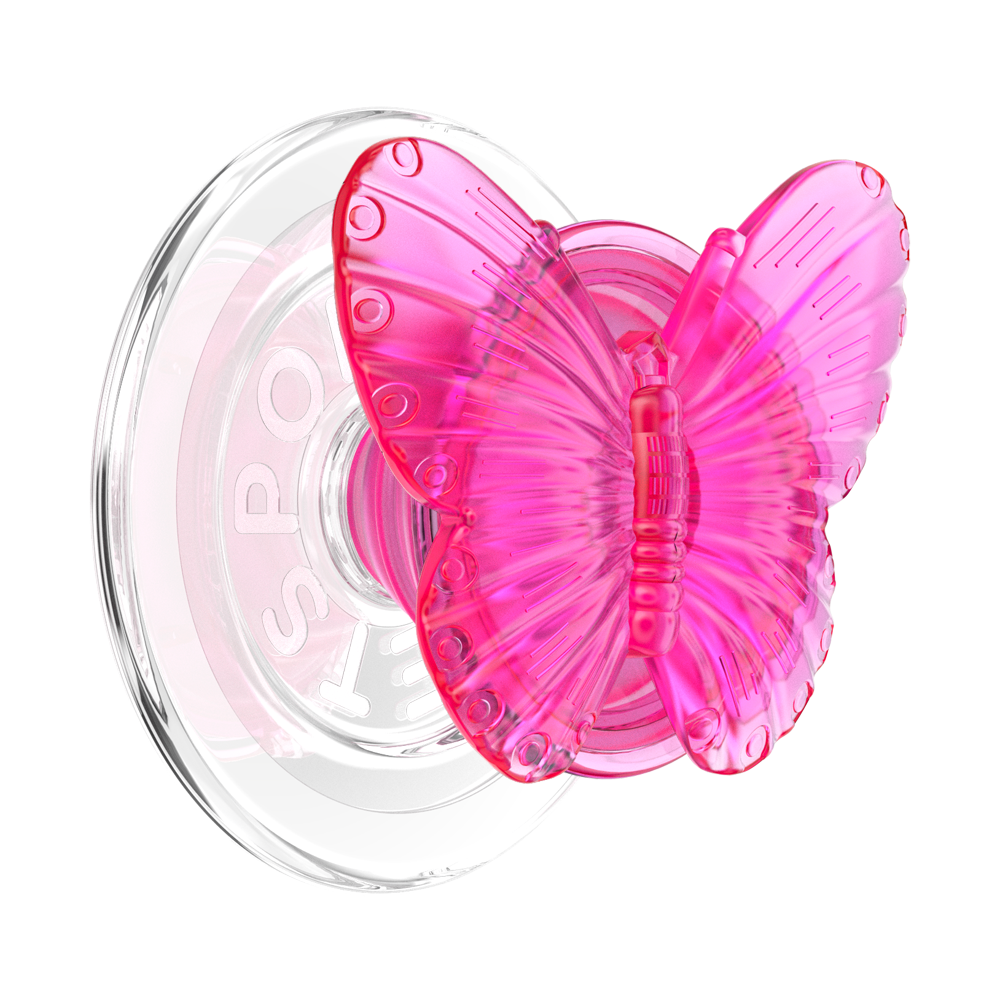 Molded Butterfly Magenta — MagSafe PopGrip - US 72758