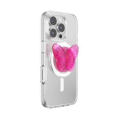 Molded Butterfly Magenta — MagSafe PopGrip - US 73187