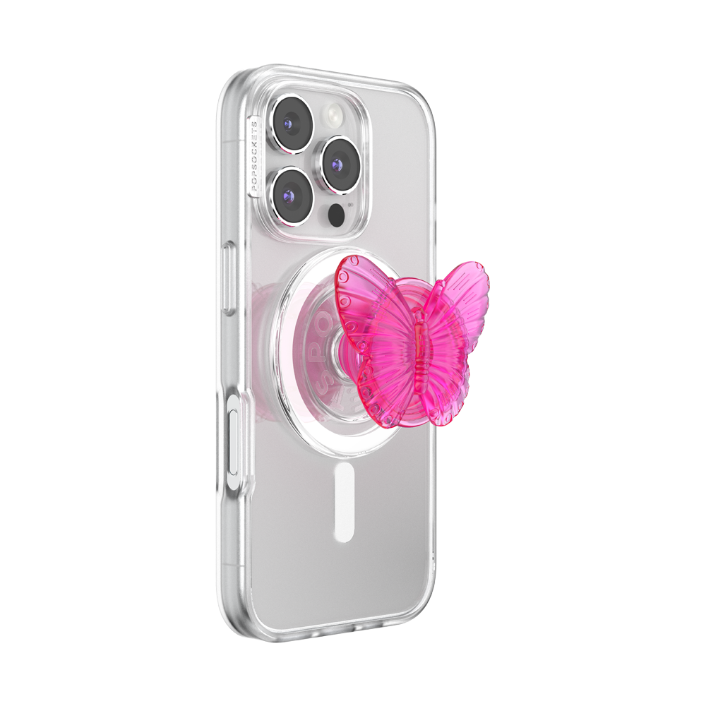 Molded Butterfly Magenta — MagSafe PopGrip - US 51445