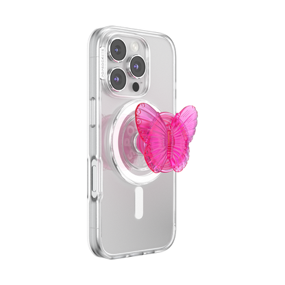Molded Butterfly Magenta — MagSafe PopGrip - US 35625