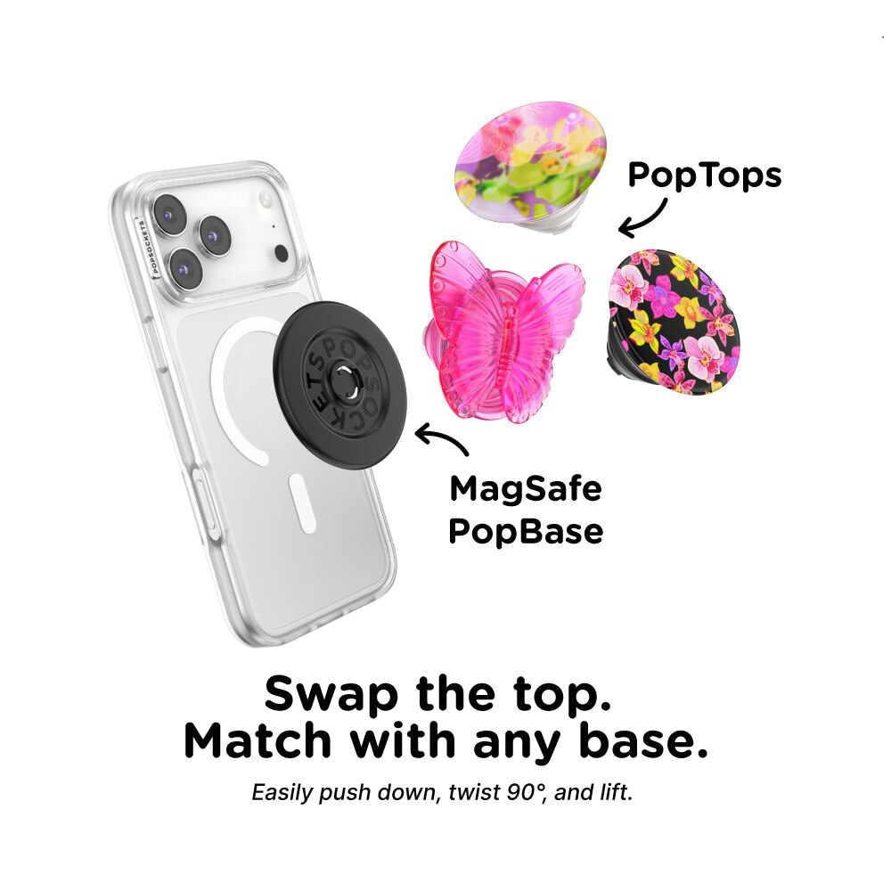 Molded Butterfly Magenta — PopTop - US 50570
