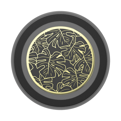 Enamel Monstera Black — MagSafe PopGrip - US 19917