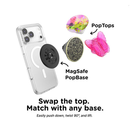 Enamel Monstera Black — PopTop - US 59000