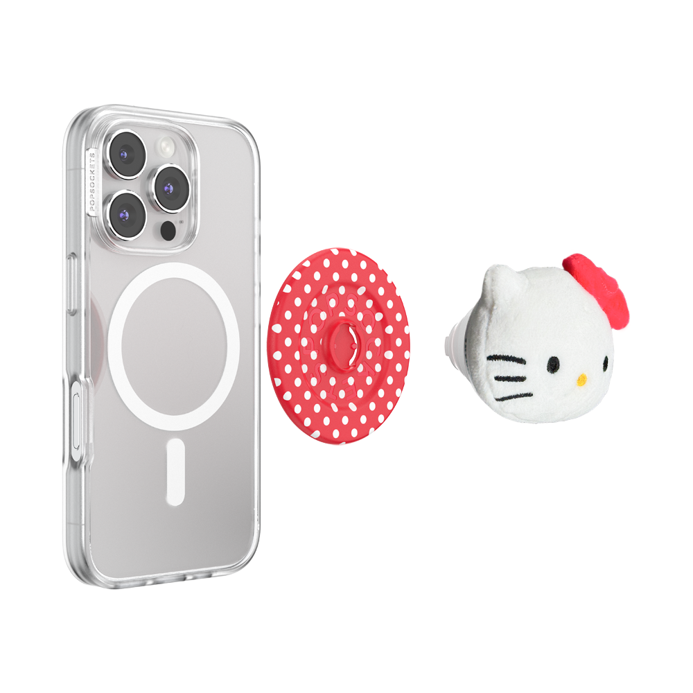 Plush Hello Kitty —  MagSafe PopGrip - US 65252