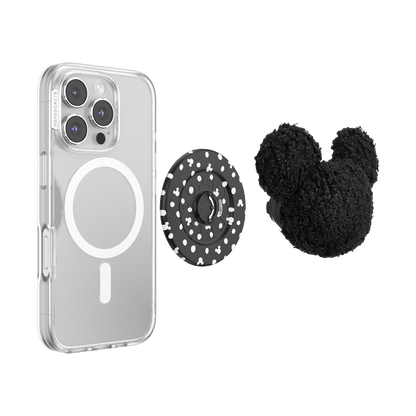 Plush Mickey Black — MagSafe PopGrip - US 45576